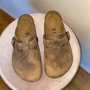 Never worn Birkenstock Boston clog